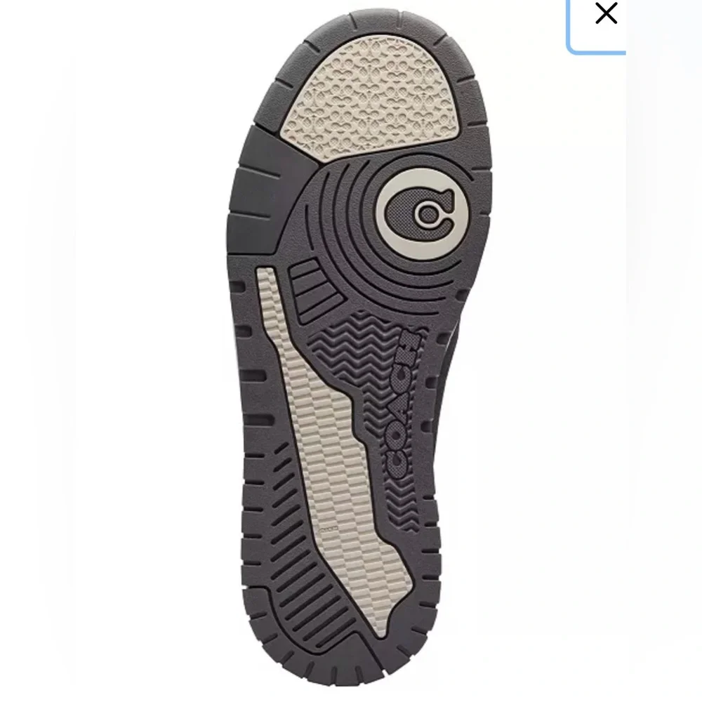 COACH NIB Women’s Charcoal SoHo Denim Sneakers Size 8 - Picture 17 of 17